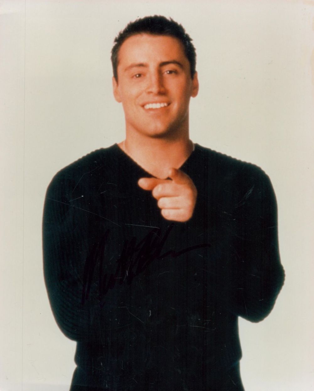 Lot 273: Matt Le Blanc signed 10x8 colour photo. Matthew...