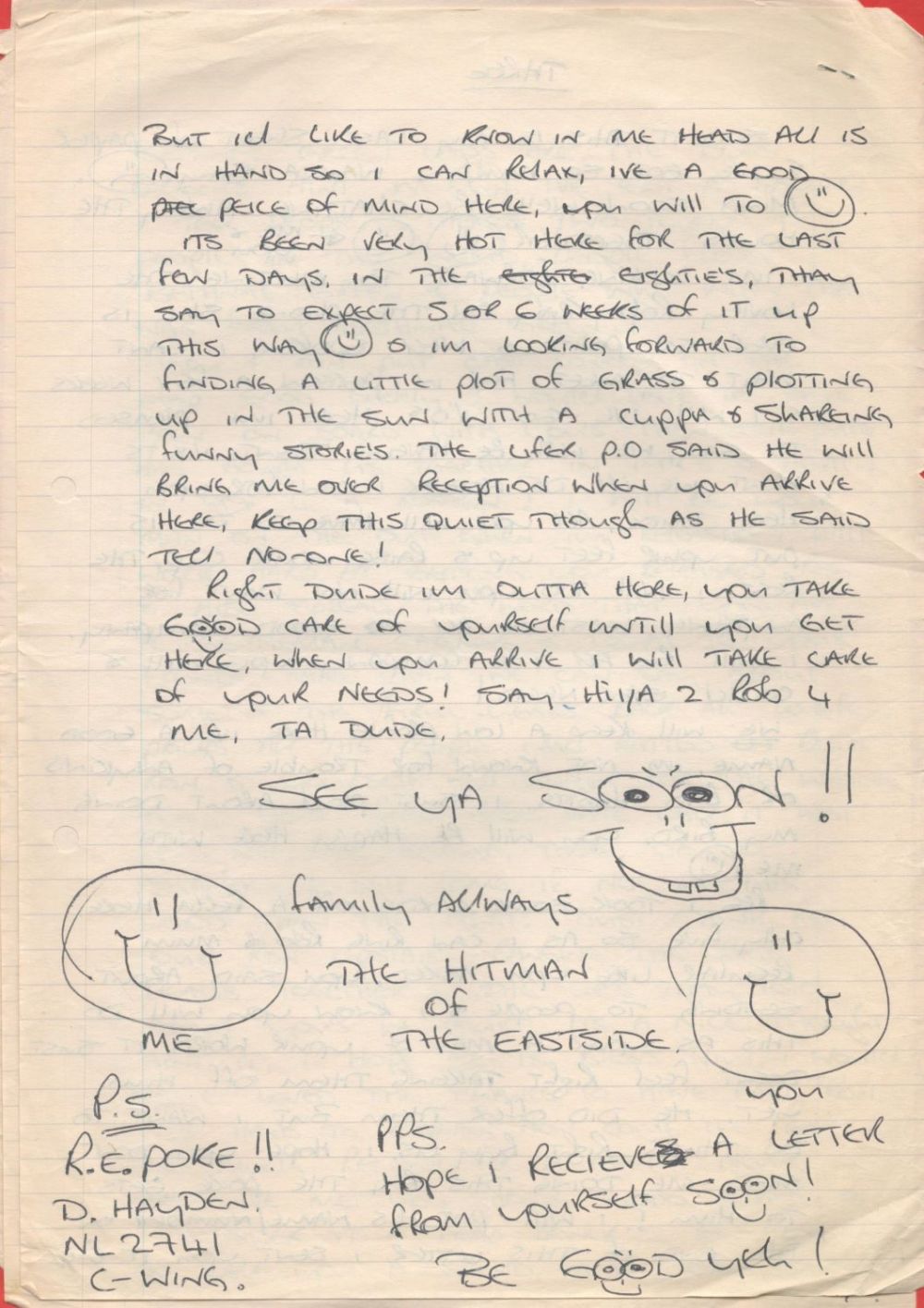 Lot 280: Amazing ALS To Reggie Kray From The Hitman...