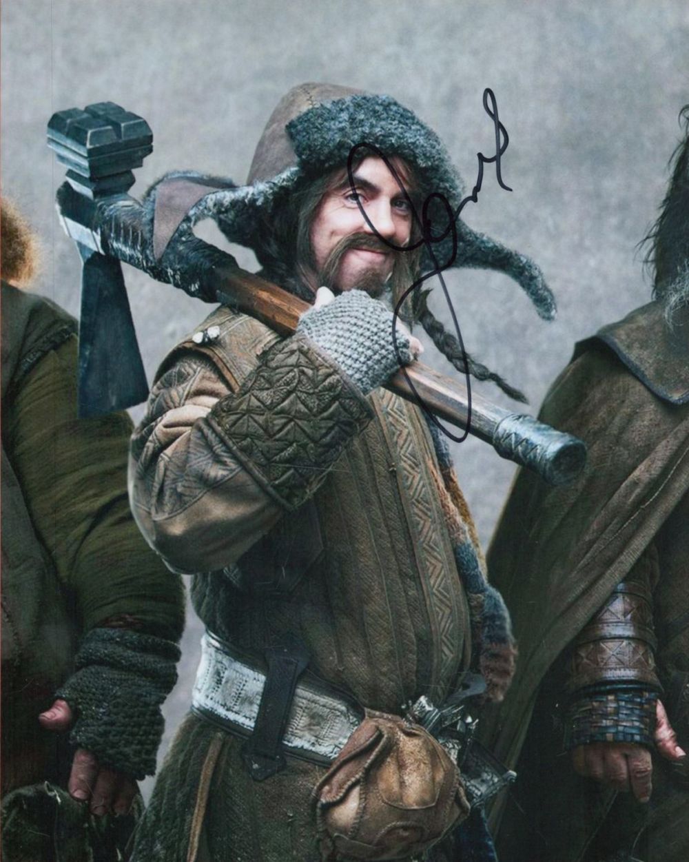 Lot 310: James Nesbitt signed 10x8 Hobbit colour photo. William...