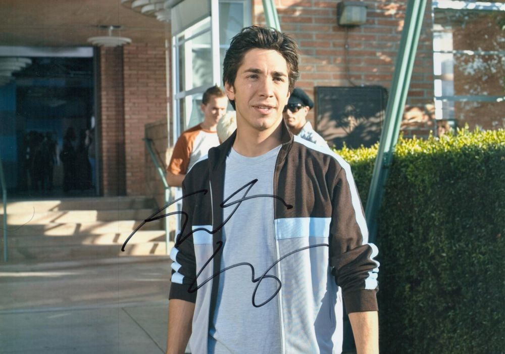 Lot 315: Justin Long signed 12x8 colour photo. Justin Jacob...