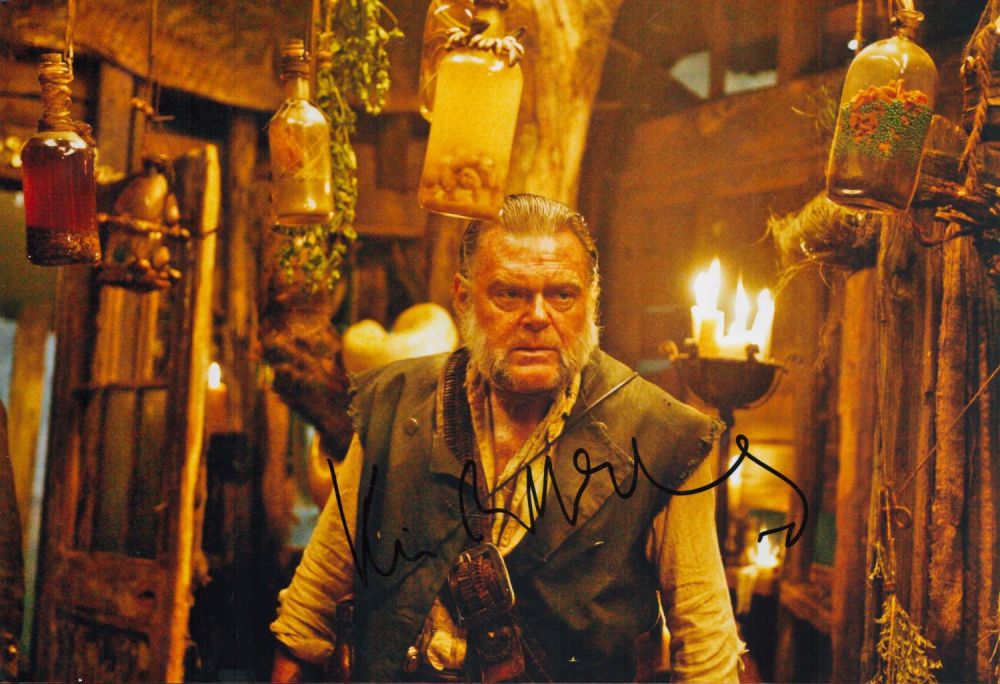 Lot 316: Justin McNally signed 12x8 Pirates of the Caribbean...