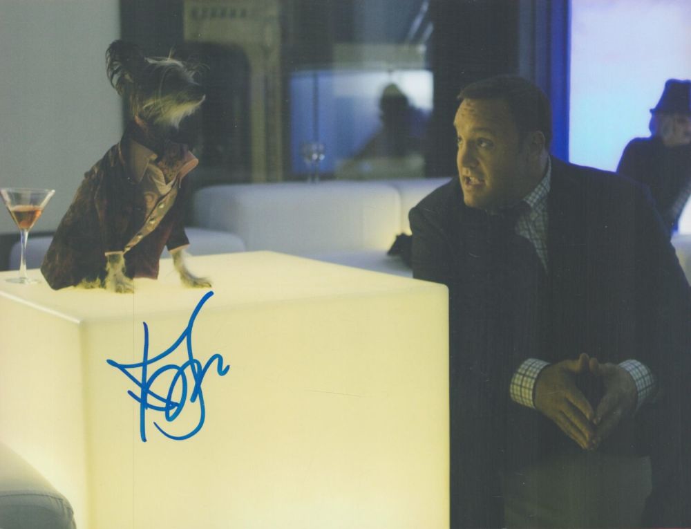 Lot 322: Kevin James signed 10x8 colour photo. Kevin George...