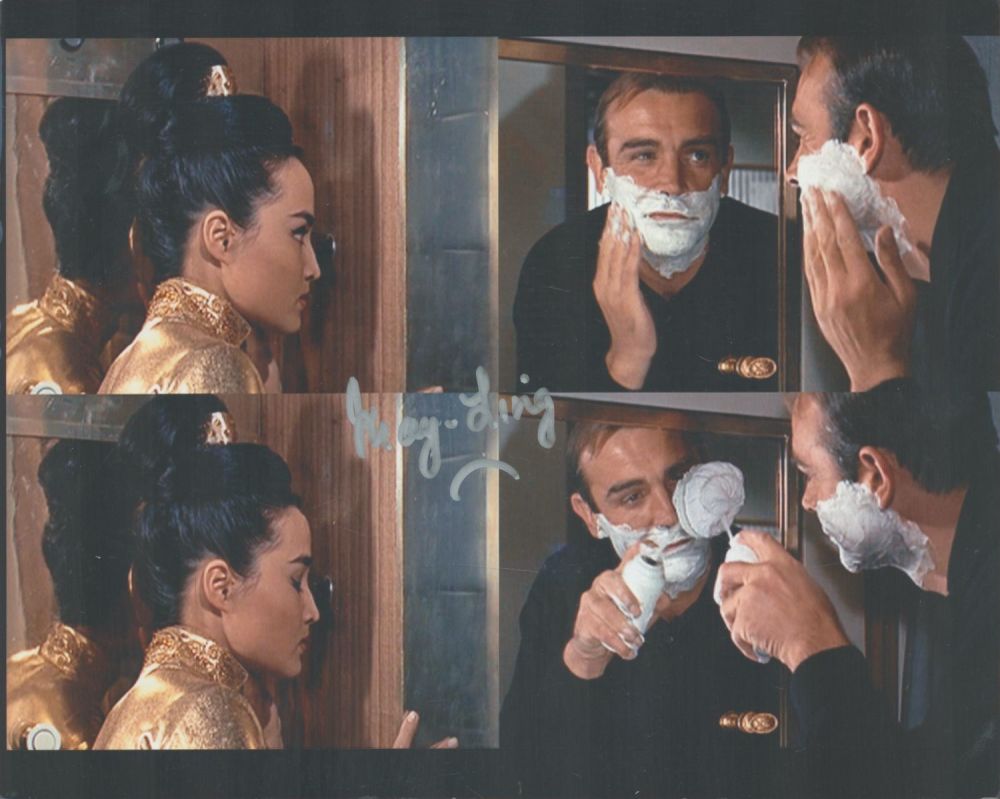 Lot 337: Mai Ling signed 10x8 James Bond You Only...