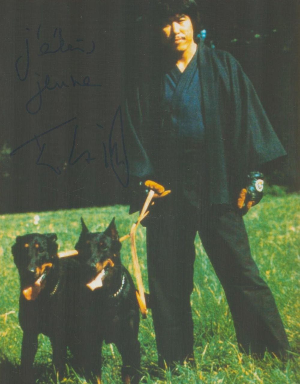 Lot 338: Toshiro Suga signed 10x8 James Bond Moonraker colour...