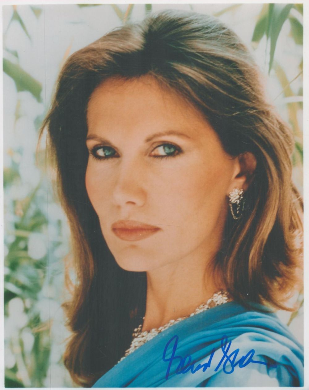Lot 348: Maud Adams signed 10x8 colour photo. Maud Adams...