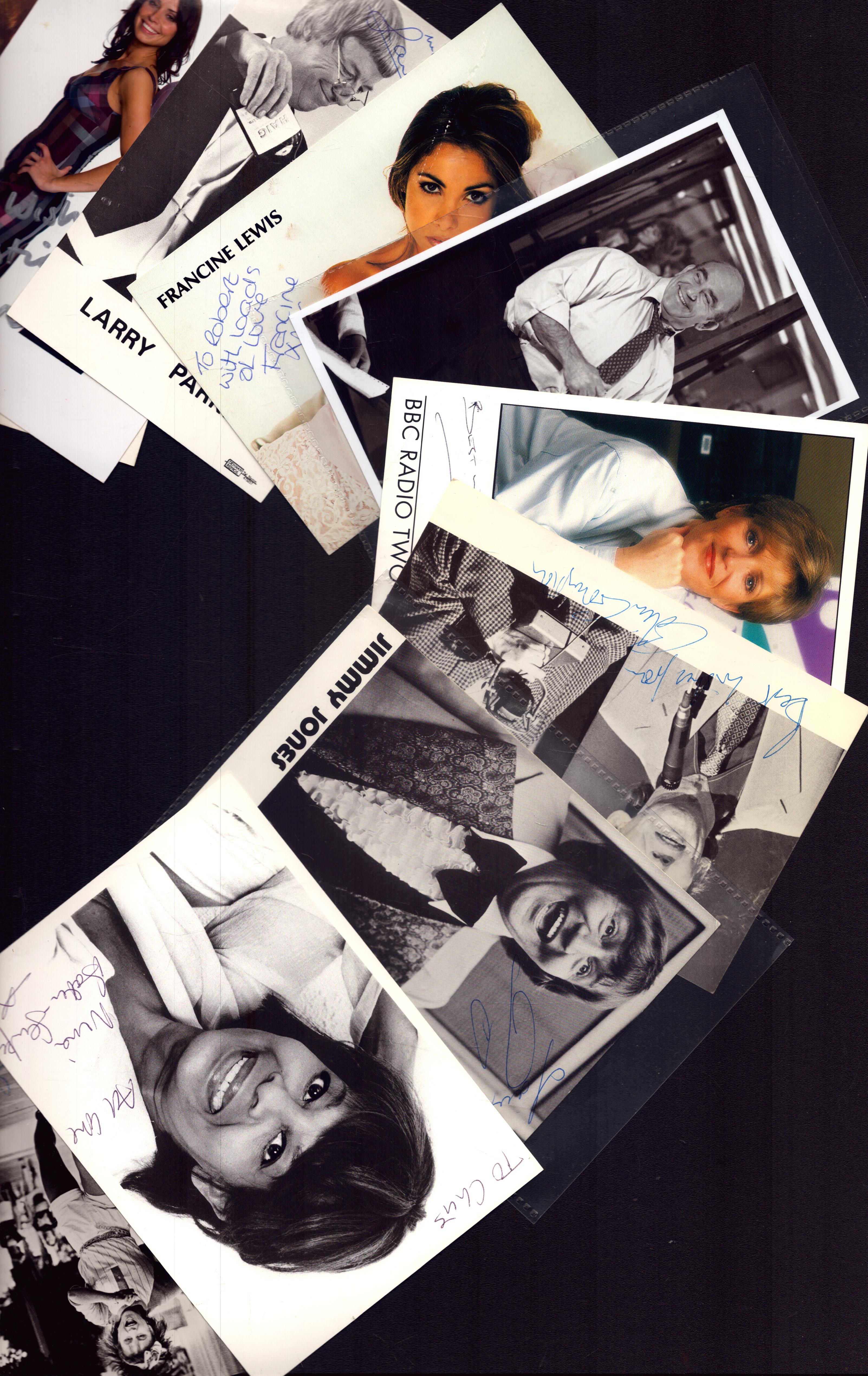 Entertainment collection 10, assorted signed photos includes David Copperfield