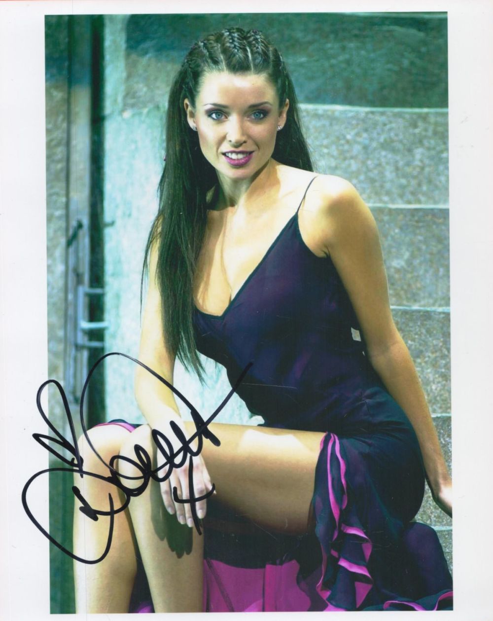 Lot 455: Dannii Minogue, Chart Topping Singer Actress, 10x8 inch...