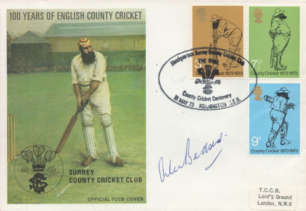 Lot 472: Alec Bedser signed 100 years of English county...