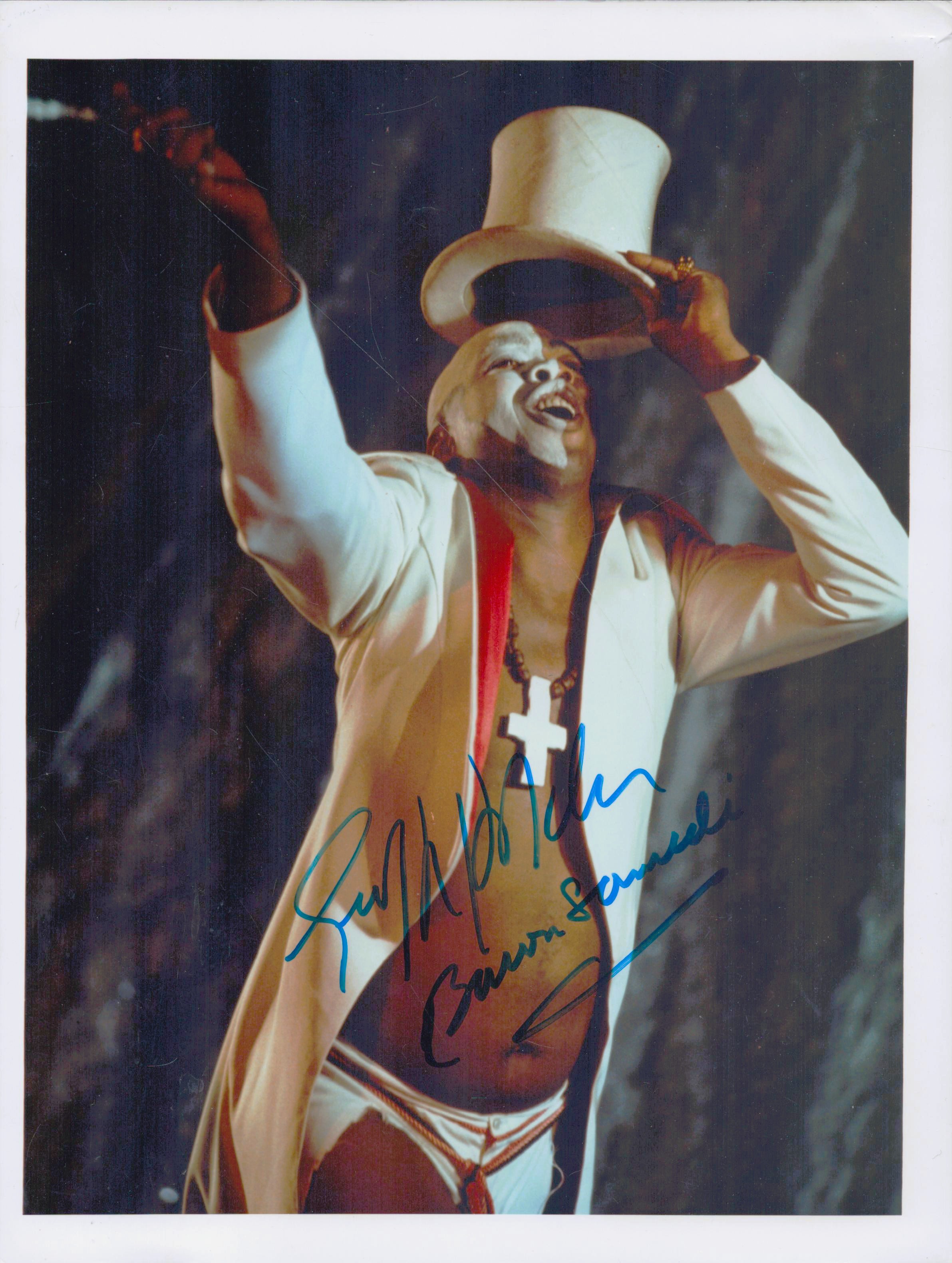 Geoffrey Holder and Jane Seymour signed 10 X8 colour photo from Live and Let