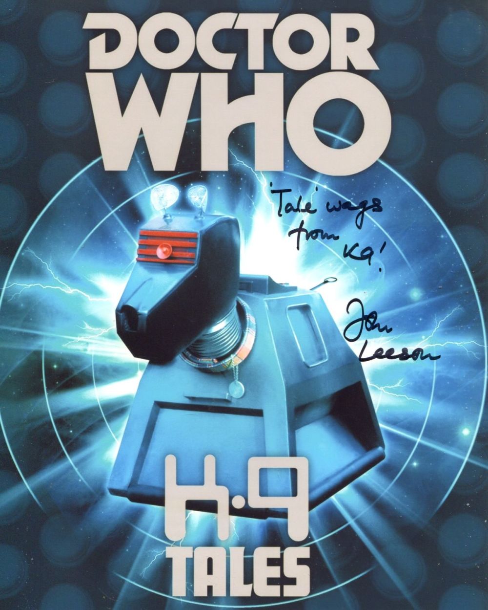 Lot 626: Doctor Who 8x10 photo signed by actor John...