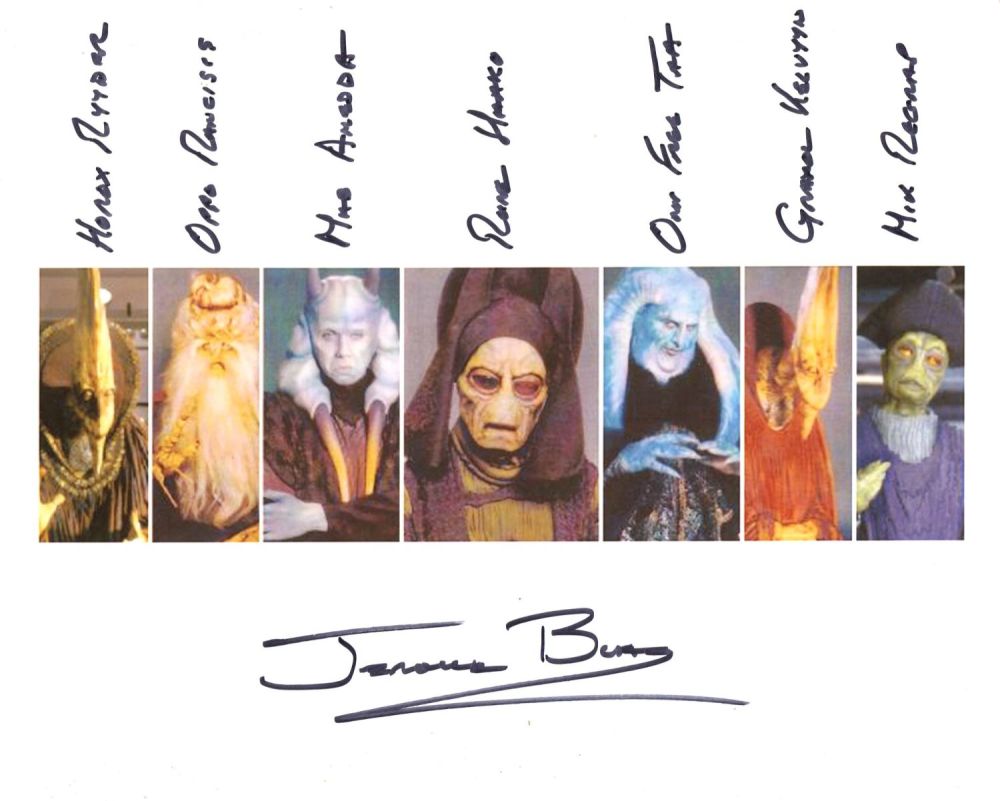 Lot 644: Star Wars 8x10 photo signed by actor Jerome...