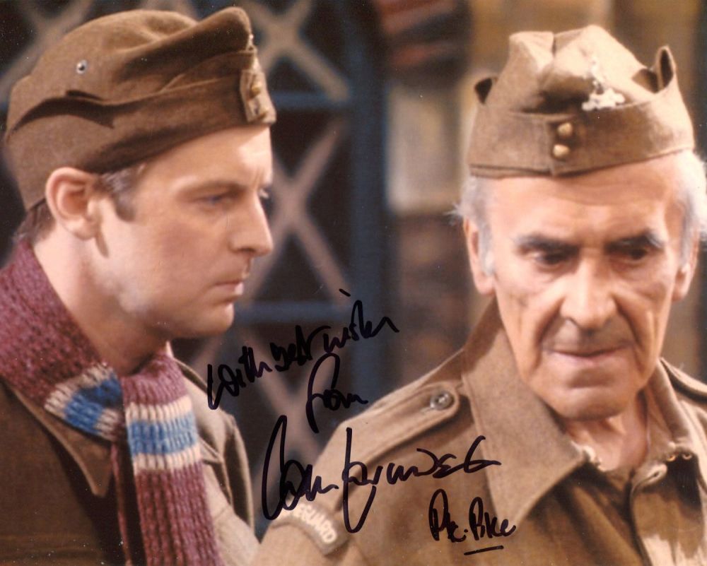 Lot 706: Dad's Army comedy series 8x10 photo signed by...