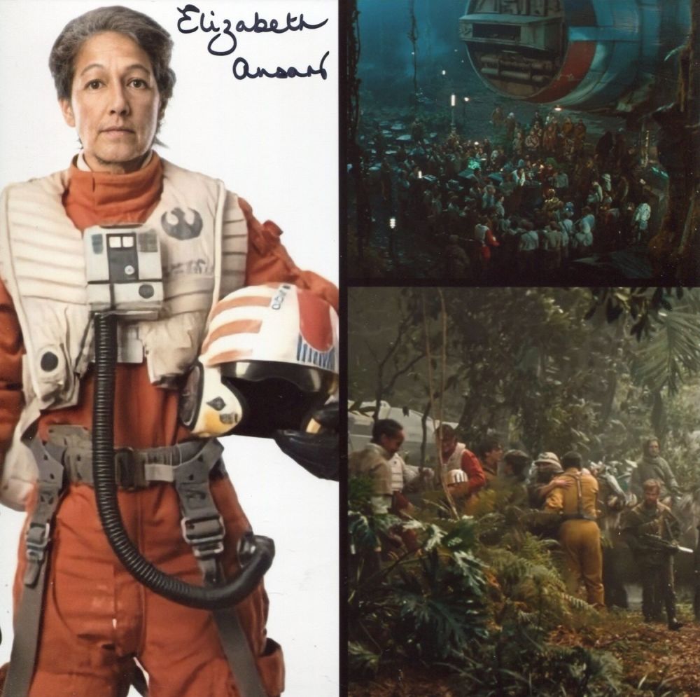 Lot 715: Star Wars 8x8 photo from The Rise of...