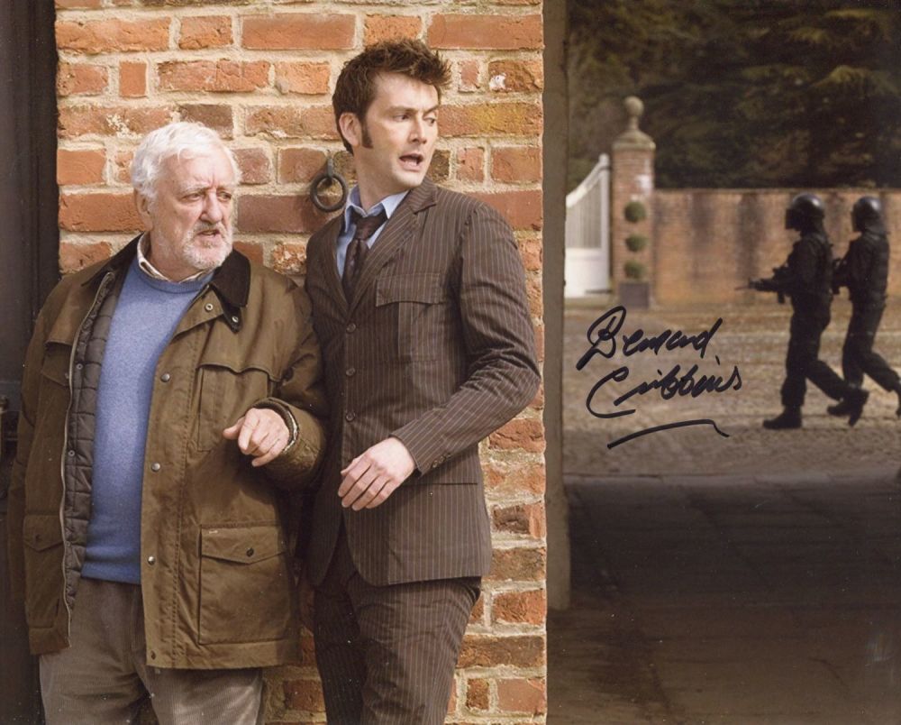 Lot 722: Doctor Who Wilf Mott with David Tennant scene...