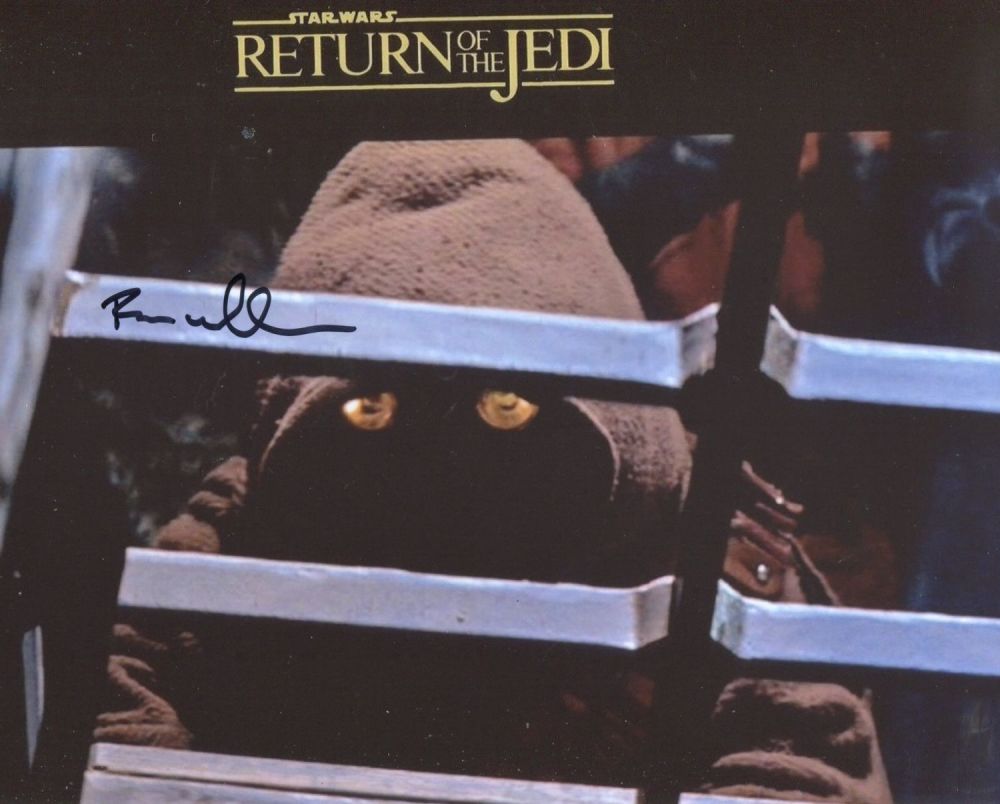 Lot 723: Star Wars 8x10 photo from Return of the...