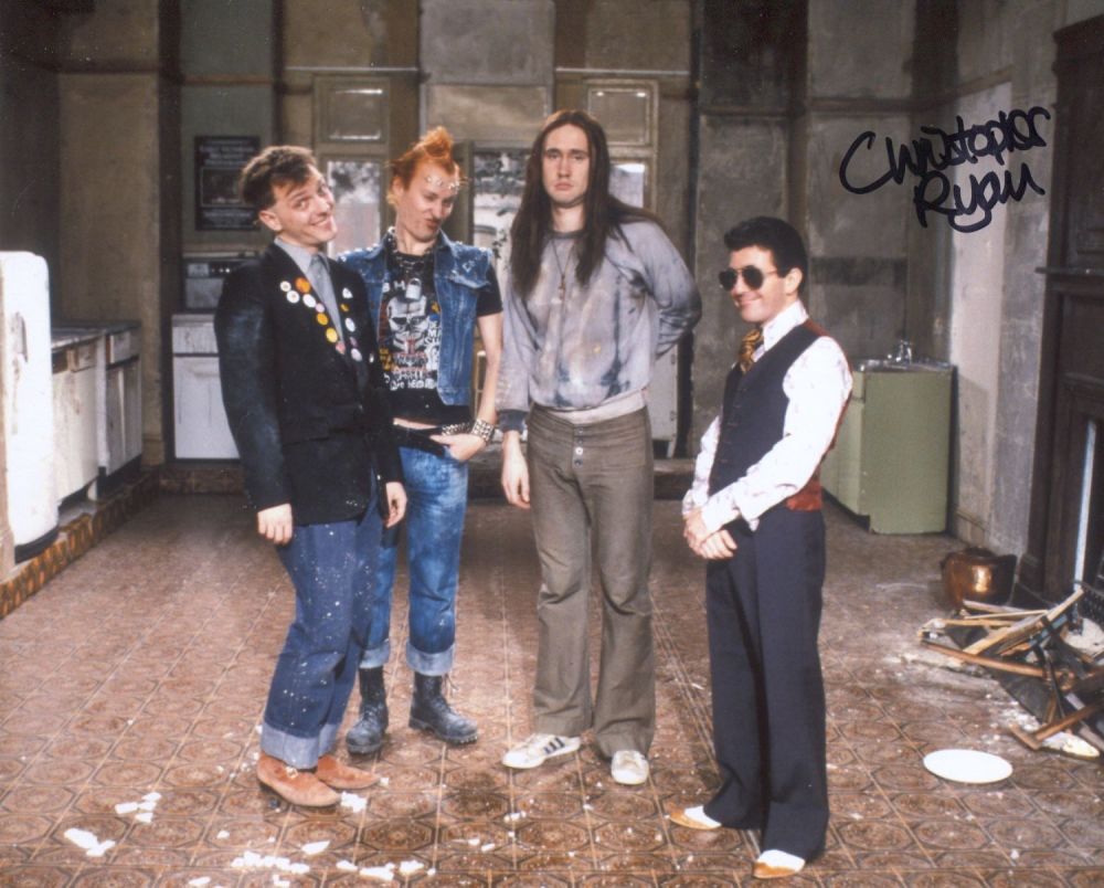 Lot 725: The Young Ones comedy 8x10 photo signed by...