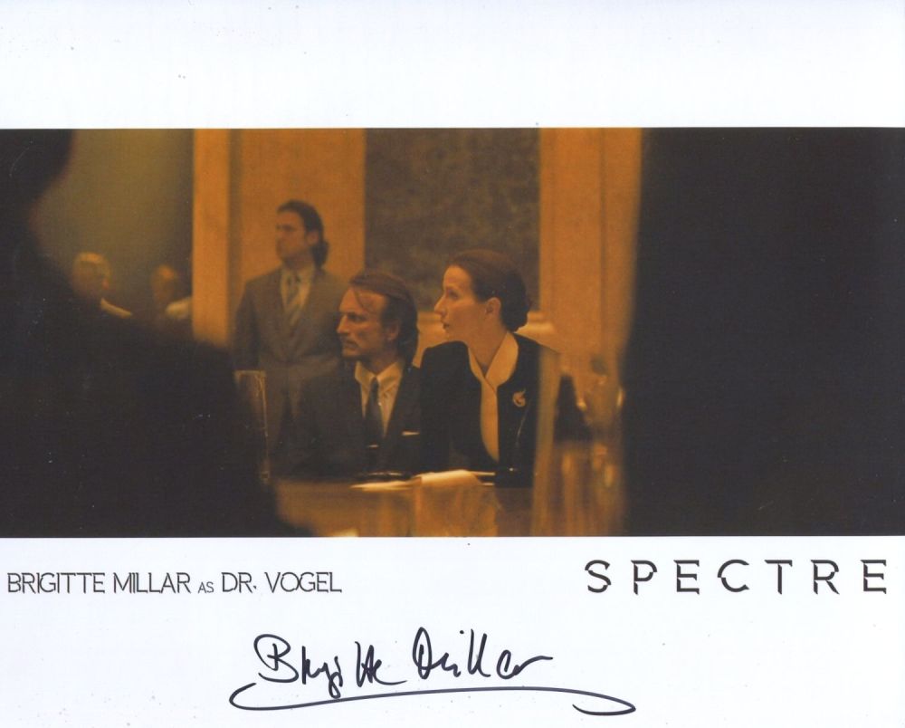Lot 735: 007 James Bond movie Spectre 8x10 photo signed...