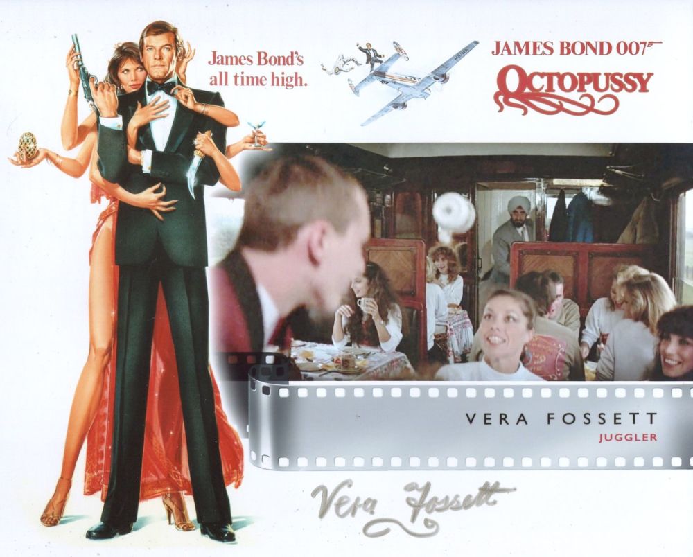 Lot 740: 007 James Bond movie Octopussy 8x10 photo signed...