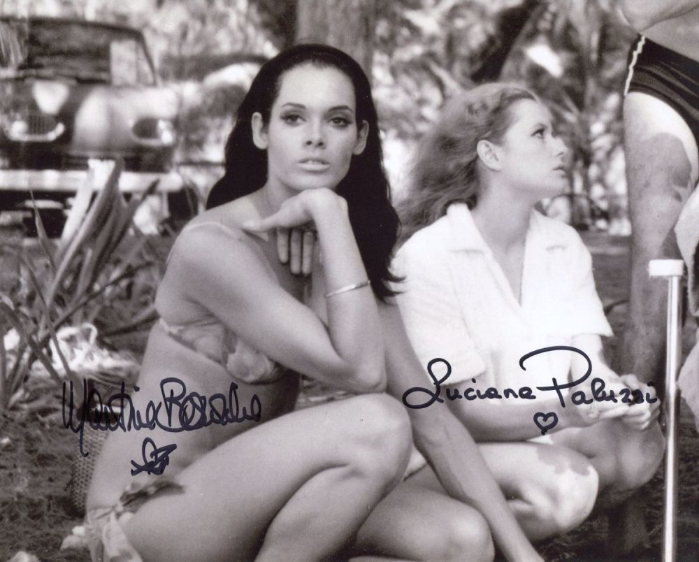 Lot 766: 007 James Bond movie Thunderball 8x10 photo signed...