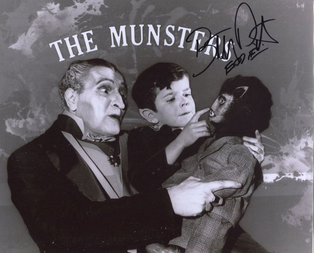 Lot 810: The Munsters 8x10 photo signed by actor Butch...
