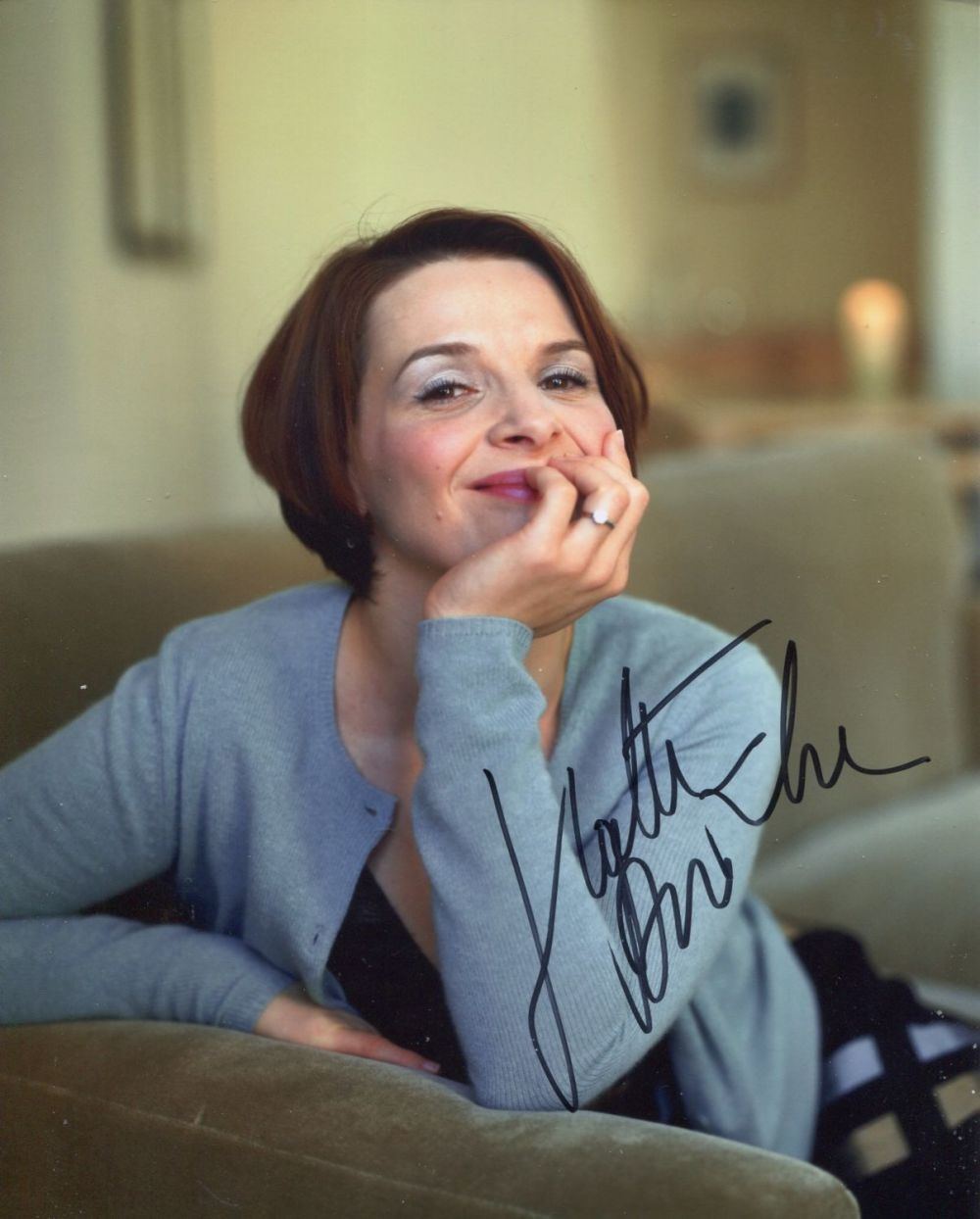 Lot 838: Juliet Binoche, actress who starred in The English...