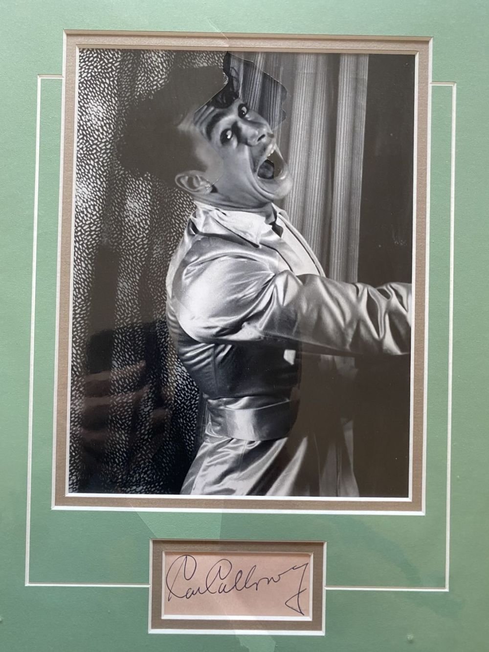 Lot 913: Cab Calloway Jazz and Blues legend signed autograph...