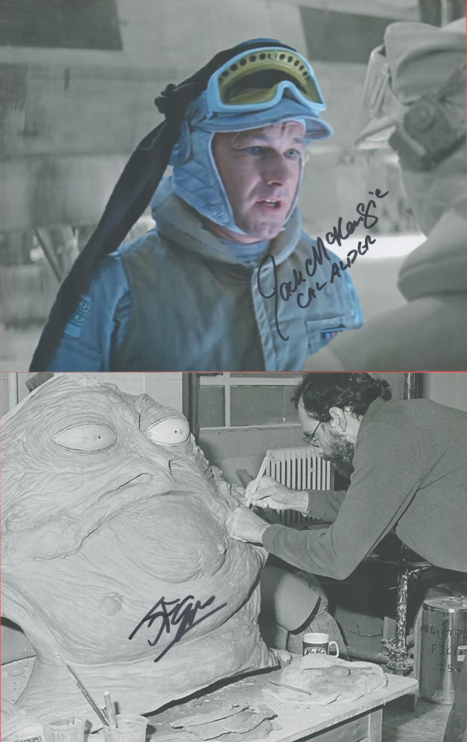 Lot 100: Star Wars signed collection. Seven autographed six are...
