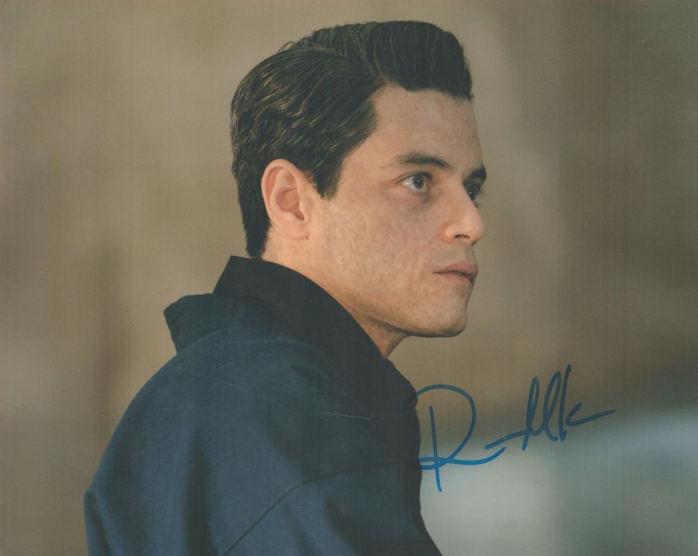 Lot 165: Rami Malek signed 10x8 colour photo. Rami Said...