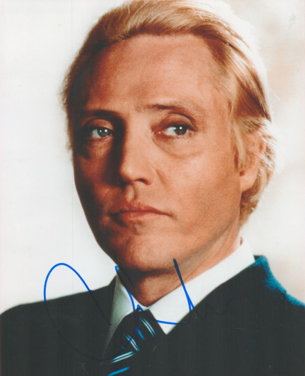 Lot 167: Christopher Walken signed 10x8 colour photo. Christopher Walken...