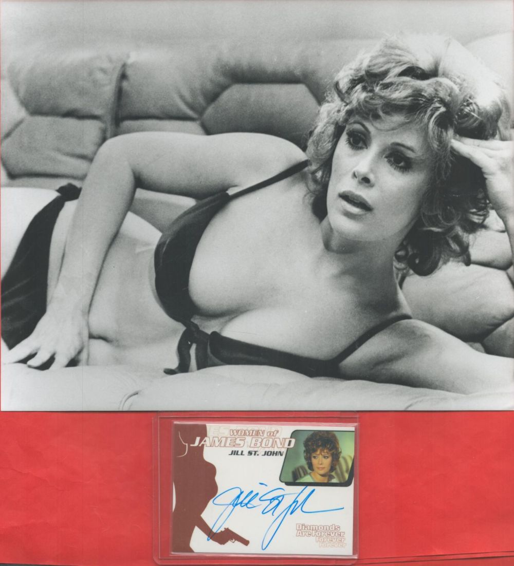 Lot 171: Jill St John signed Women of James Bond...