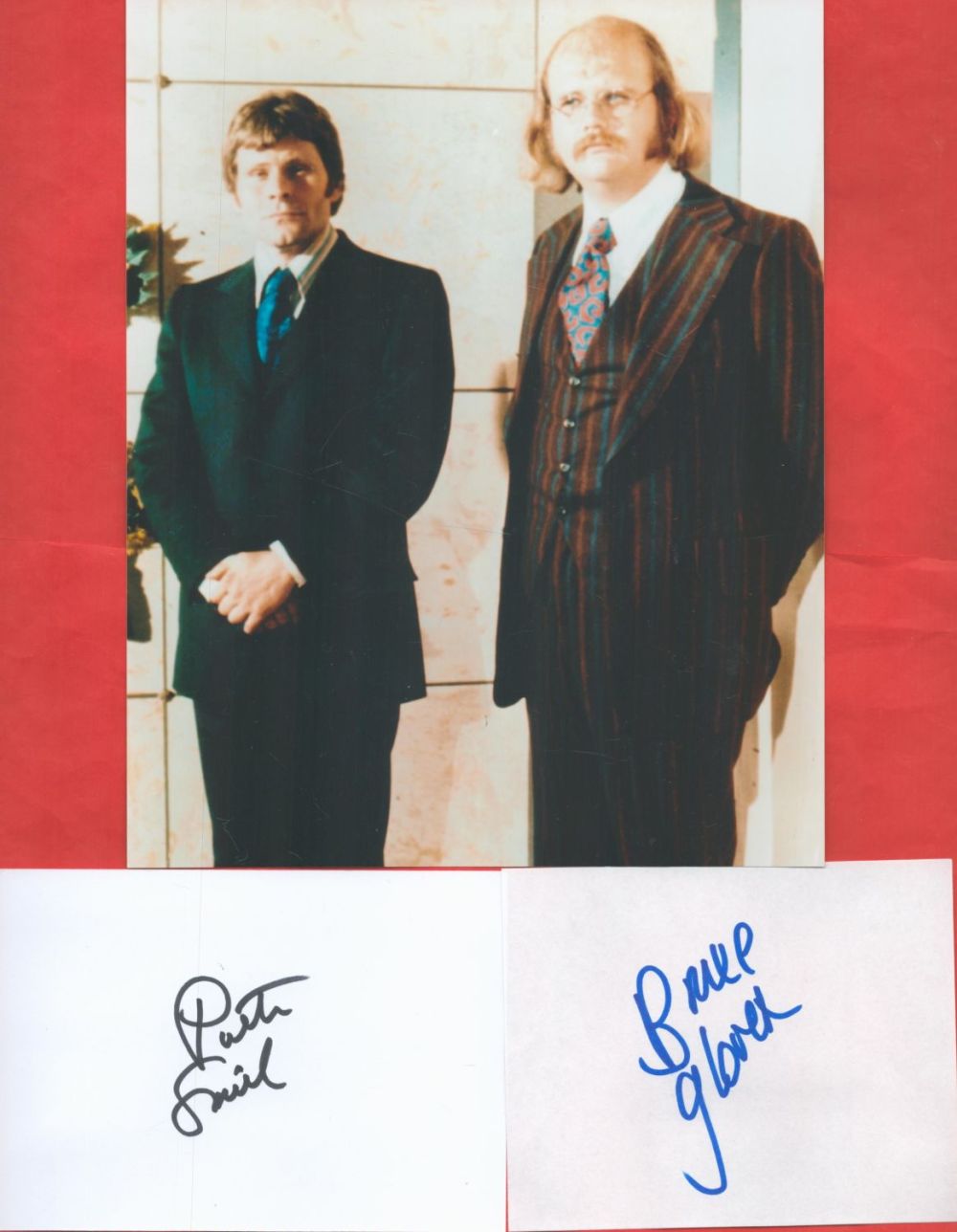Lot 178: Bruce Glover and Putter Smith signed 6x4 individual...