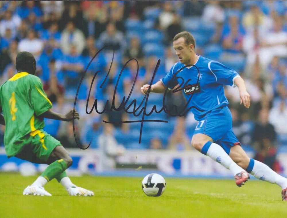 Lot 478: Charlie Adam signed 12x8 colour photo pictured in...