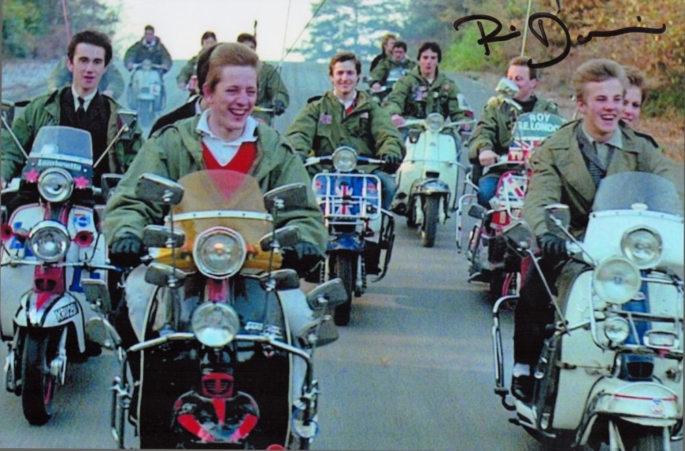 Lot 492: Quadrophenia, Phil Daniels signed 12x8 colour photograph pictured...