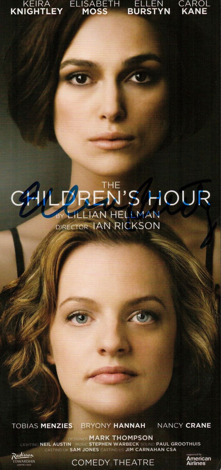 Lot 500: Actor, Ellen Burstyn signed theatre flyer for the...
