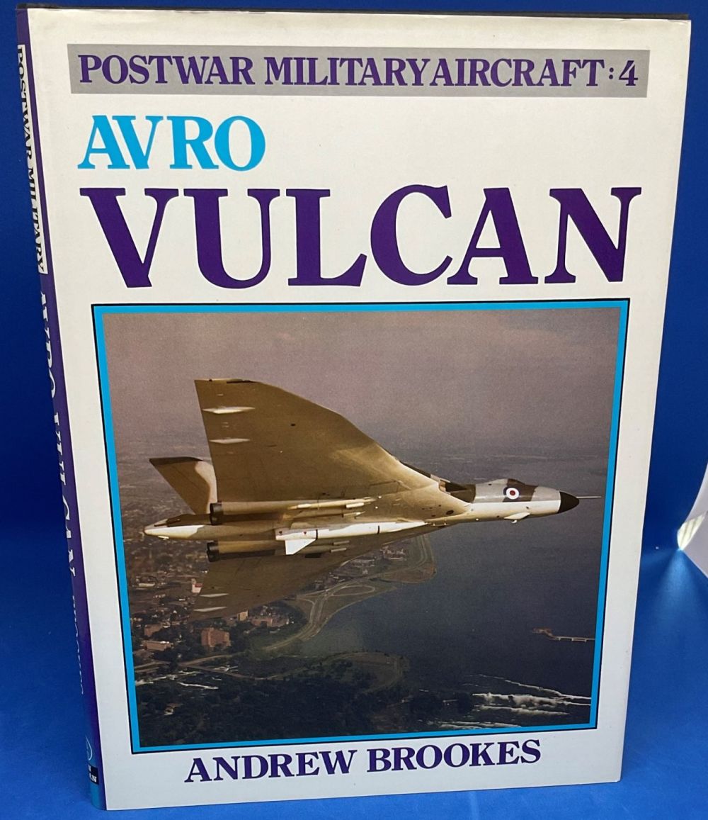 Lot 548: Andrew Brookes 1st Ed Hardback Book titled Avro...
