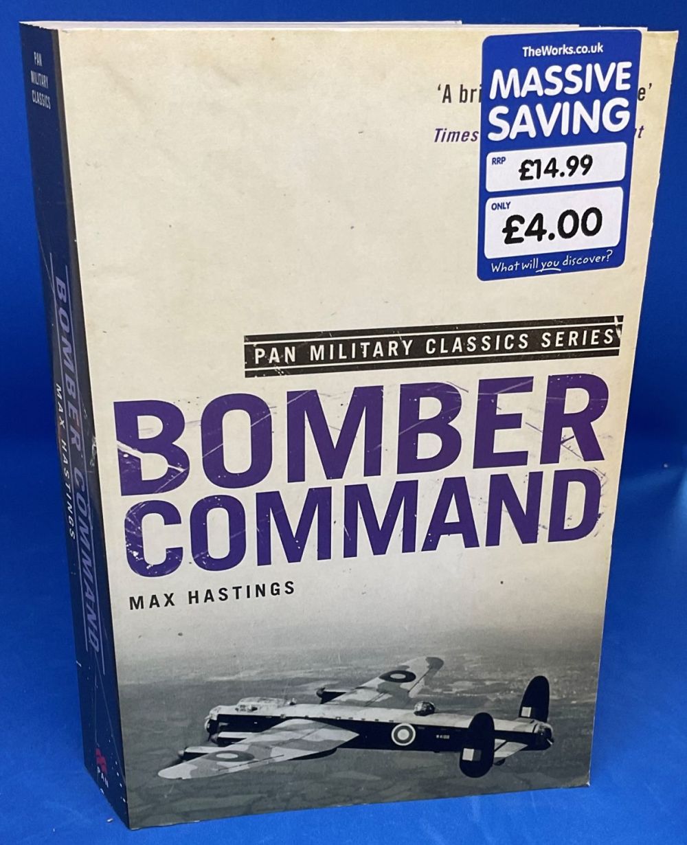 Lot 562: Max Hastings Paperback Book Titled Bomber Command. A...