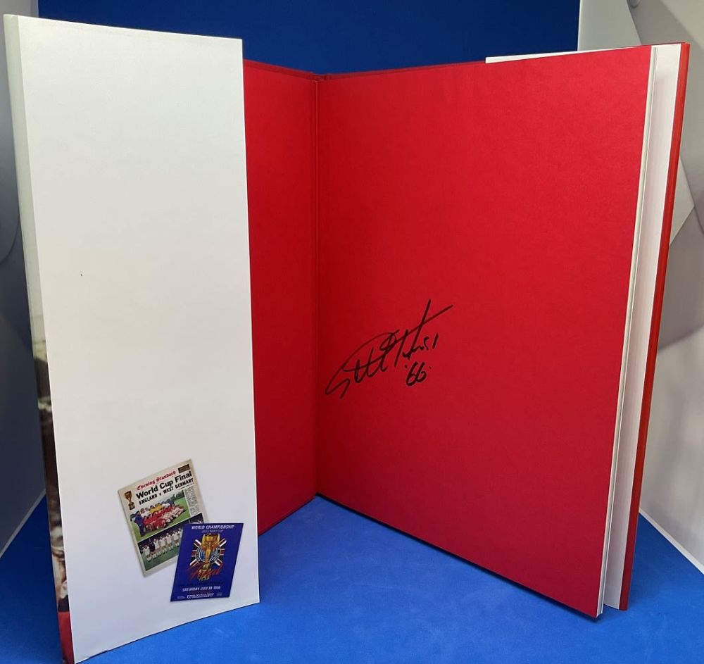 Lot 572: Football Geoff Hurst Signed 1966 World Cup 40th...