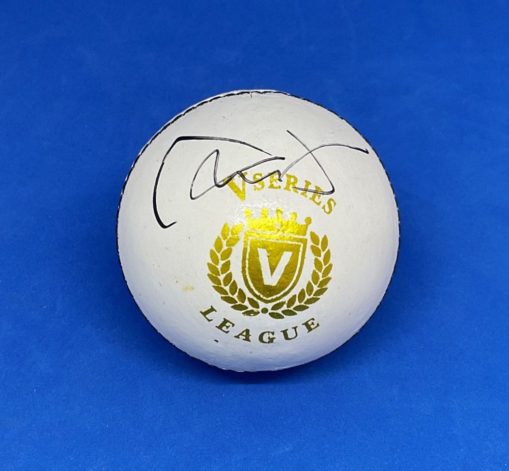Lot 636: Cricket Legend Steve Harmison Signed V Series Super...