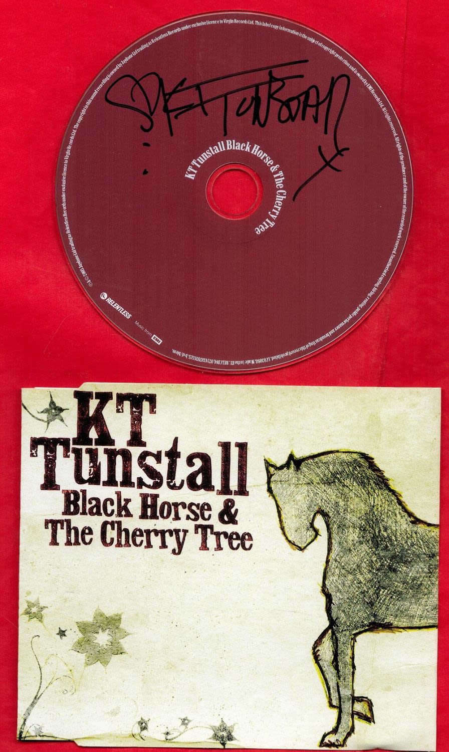Lot 642: Music, KT Tunstall signed CD for her single...