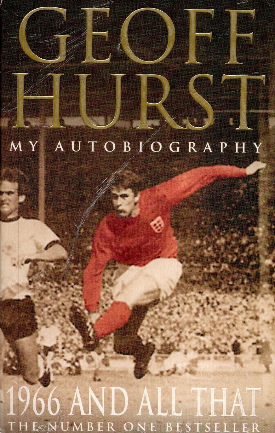 Lot 658: Football Legend Sir Geoff Hurst Personally Signed Paperback...