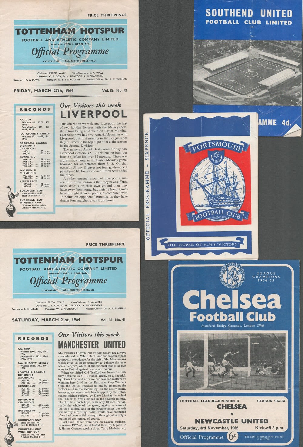 Lot 672: Football and Athletics, large Vintage collection of programmes...