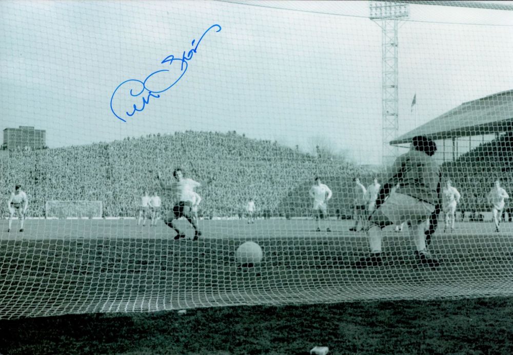 Lot 748: Peter Storey signed 12x8 black and white photo...