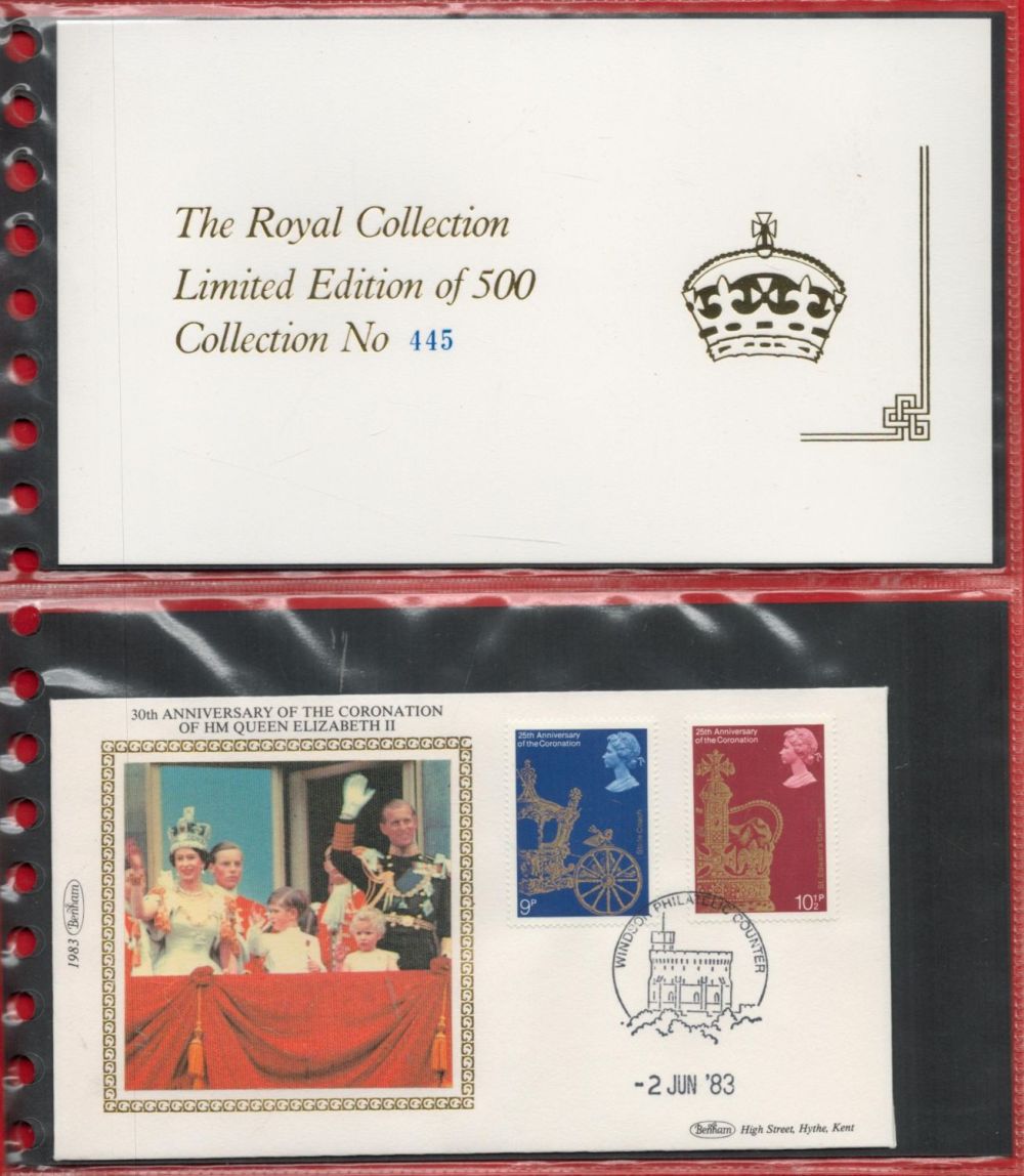 Lot 92: The Royal Collection Limited Edition Benham Covers Album...