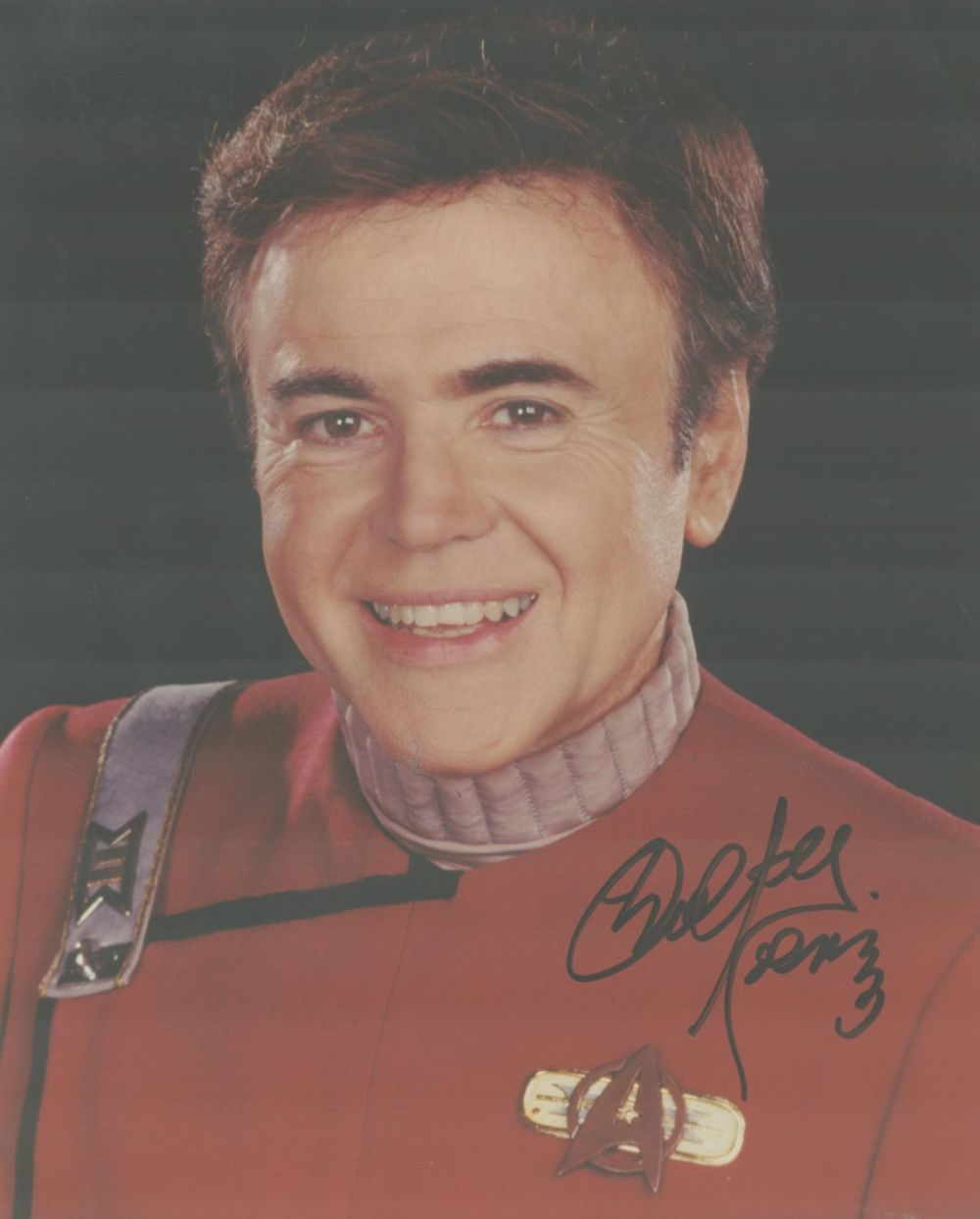 Lot 145: Walter Koenig signed 10x8 colour photo. Koenig (born...