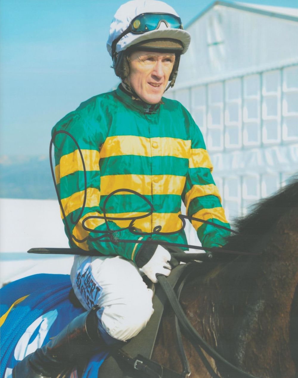 Lot 177: Tony McCoy signed 10x8 colour photo. McCoy, is...
