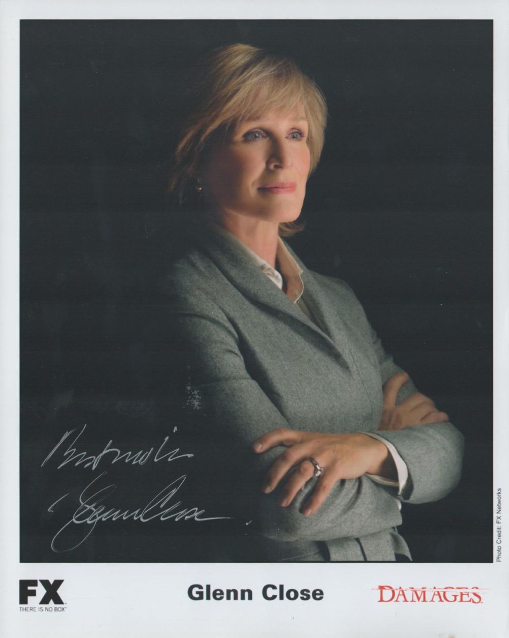 Lot 240: Glenn Close signed 10x8 colour photo. Close (born...