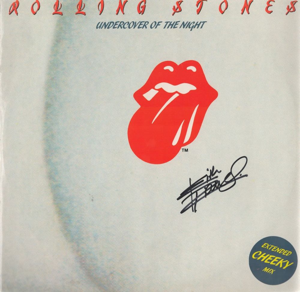 Lot 278: Keith Richards signed The Rolling Stones LP music...