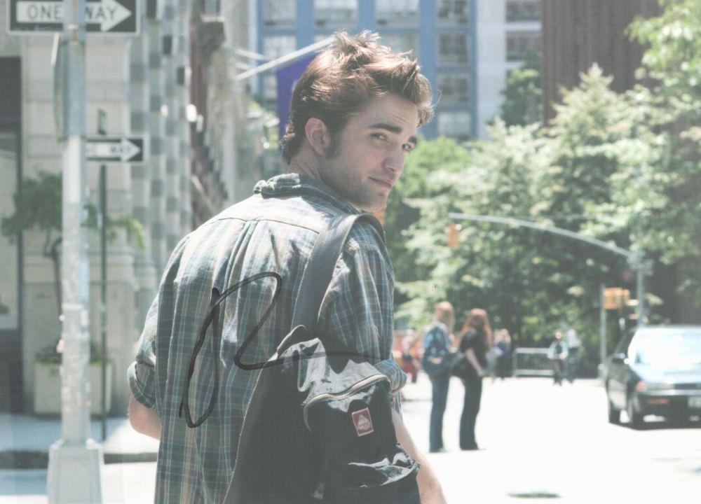 Lot 52: Robert Pattinson signed 10x8 colour photo. Robert Douglas...