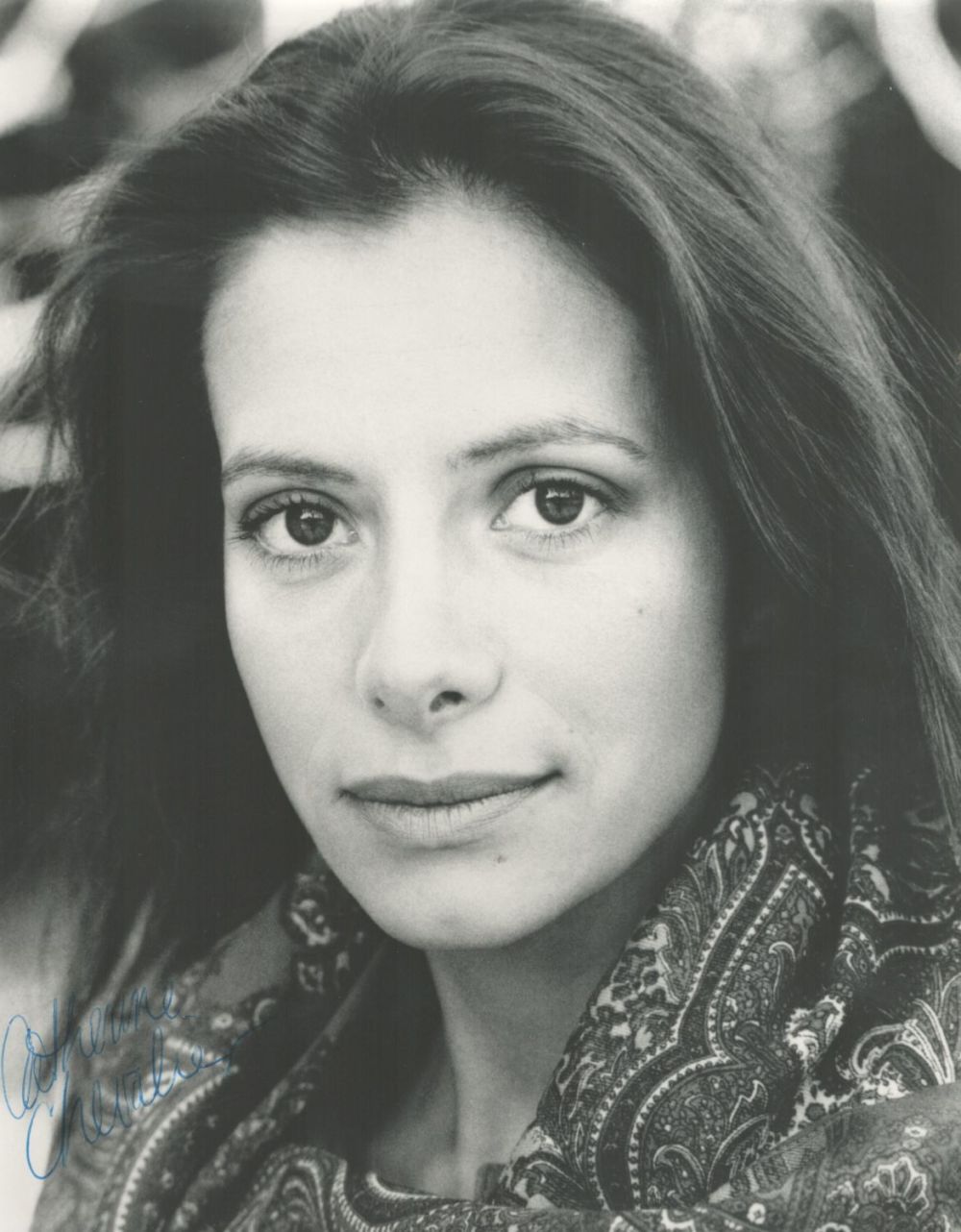 Lot 66: Catherine Chevalier signed 10x8 black and white photo....