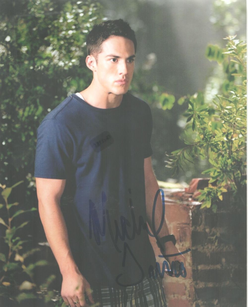 Lot 78: Michael Trevino signed Vampire Diaries 10x8 colour photo....